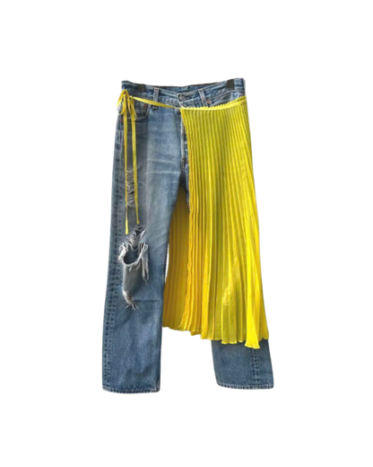 Sunao Kuwahara Pleated Waistband