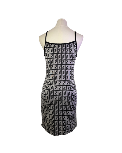 Fendi Zucca Logo Mini Dress