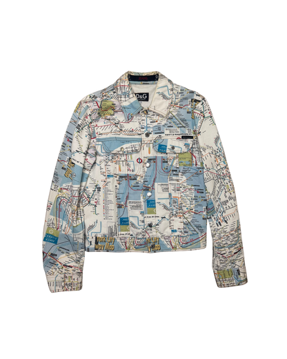 Dolce & Gabbana NYC ‘Underground’ Printed Jacket