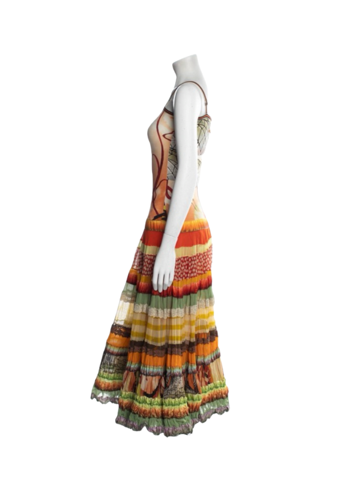 Jean Paul Gaultier Maille Femme Tiered Dress