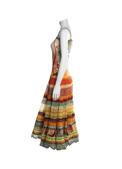 Jean Paul Gaultier Maille Femme Tiered Dress