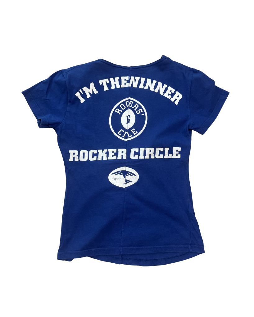 Dolce & Gabbana Blue “Rockers’ Circle” Top