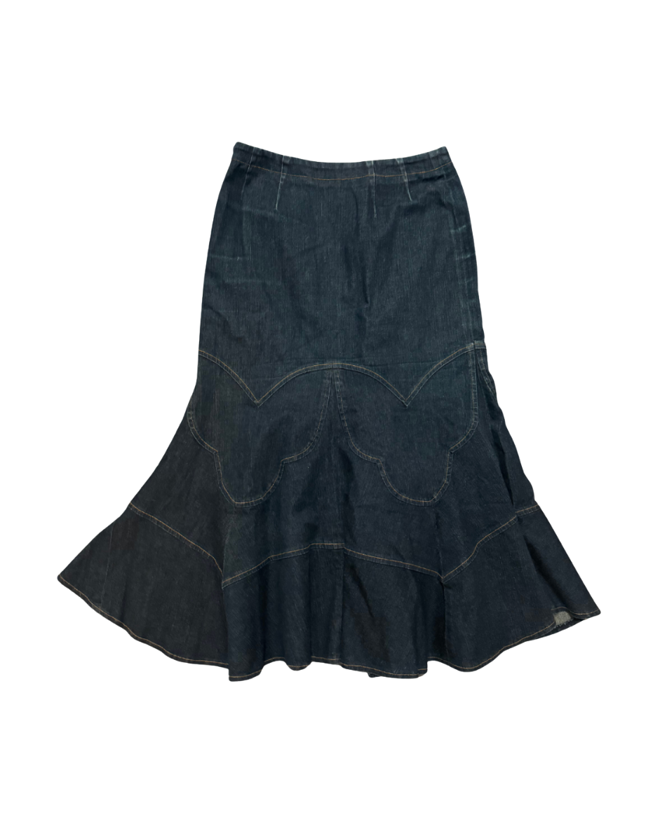 Keita Maruyama Denim Mermaid Skirt