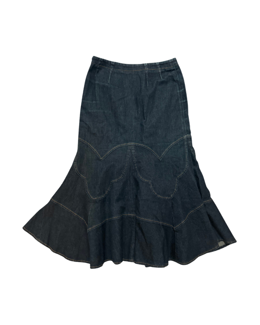 Keita Maruyama Denim Mermaid Skirt