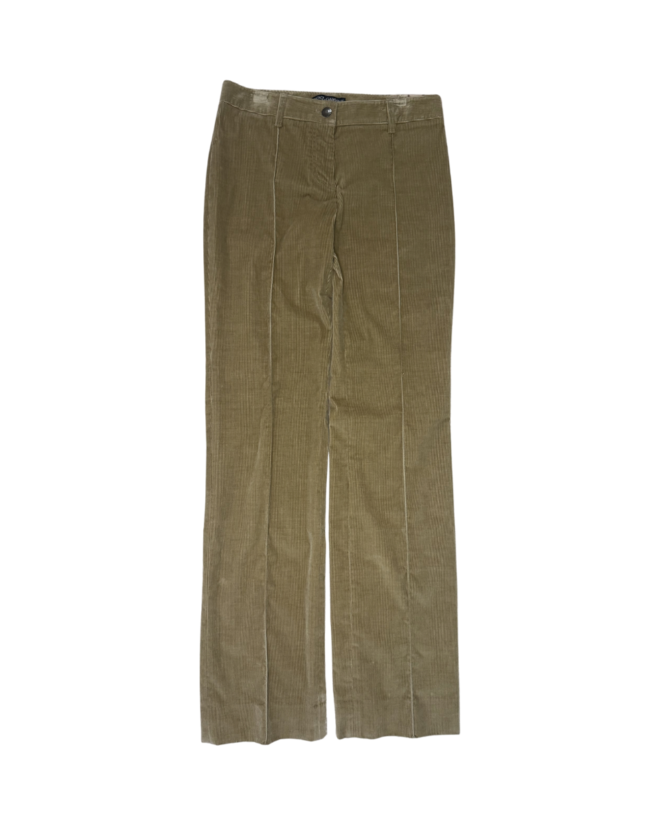 Dolce & Gabbana Butterfly Corduroy Jeans