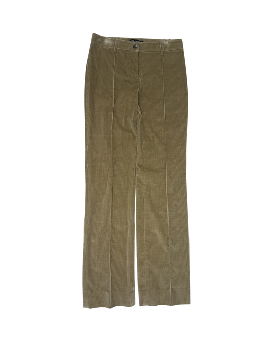 Dolce & Gabbana Butterfly Corduroy Jeans