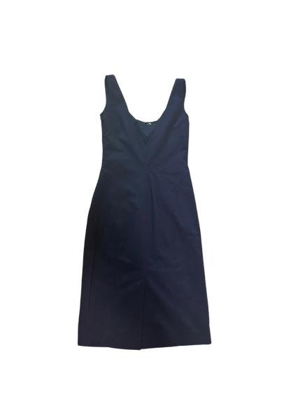 Gucci Black Tie Midi Dress