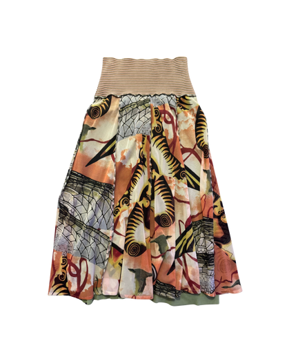 Jean Paul Gaultier Femme Midi Skirt