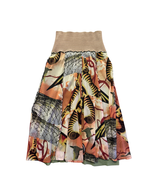Jean Paul Gaultier Femme Midi Skirt