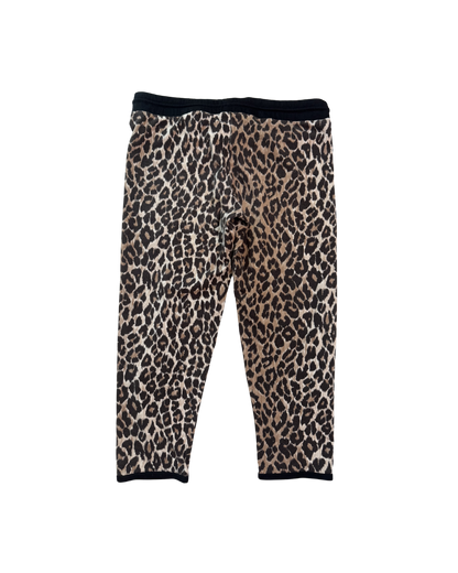 Dolce & Gabbana Leopard Capri Drawstring Sweatpants