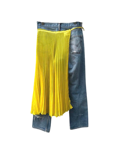 Sunao Kuwahara Pleated Waistband