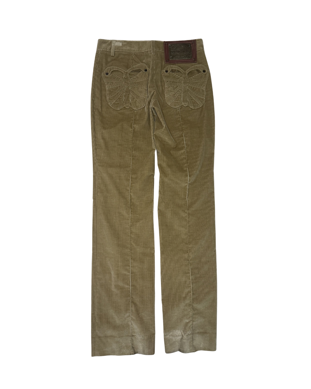 Dolce & Gabbana Butterfly Corduroy Jeans