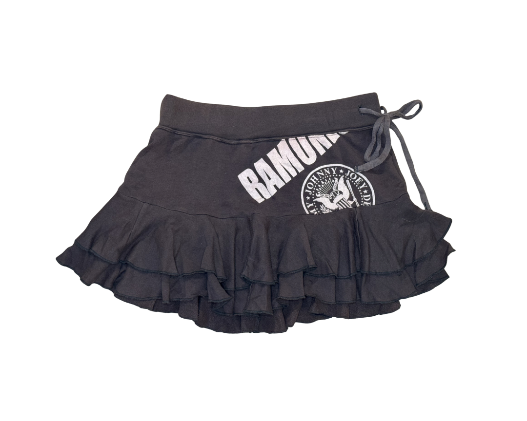 Hysteric Glamour “Ramones” Grey Skirt