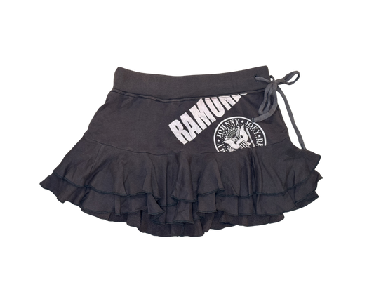 Hysteric Glamour “Ramones” Grey Skirt