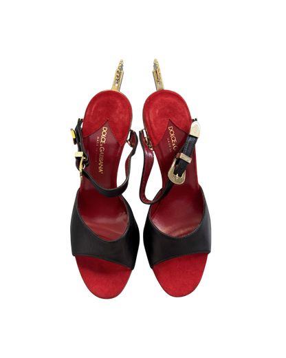 Dolce & Gabbana Spur Heels