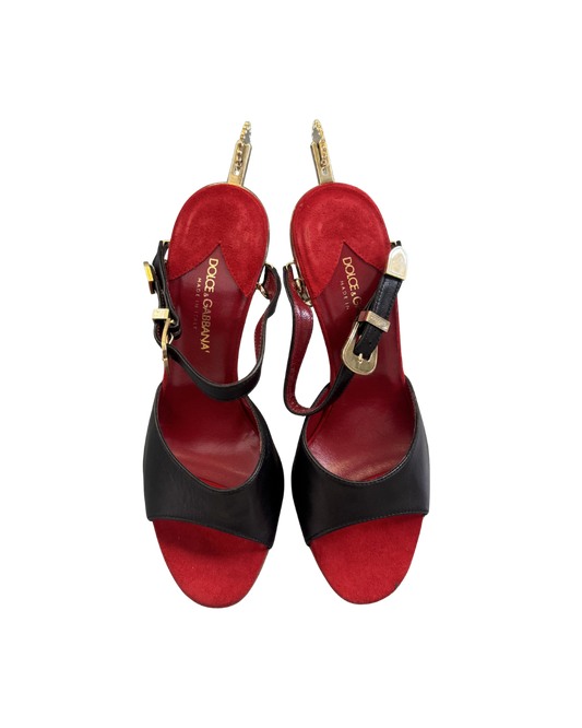 Dolce & Gabbana Spur Heels