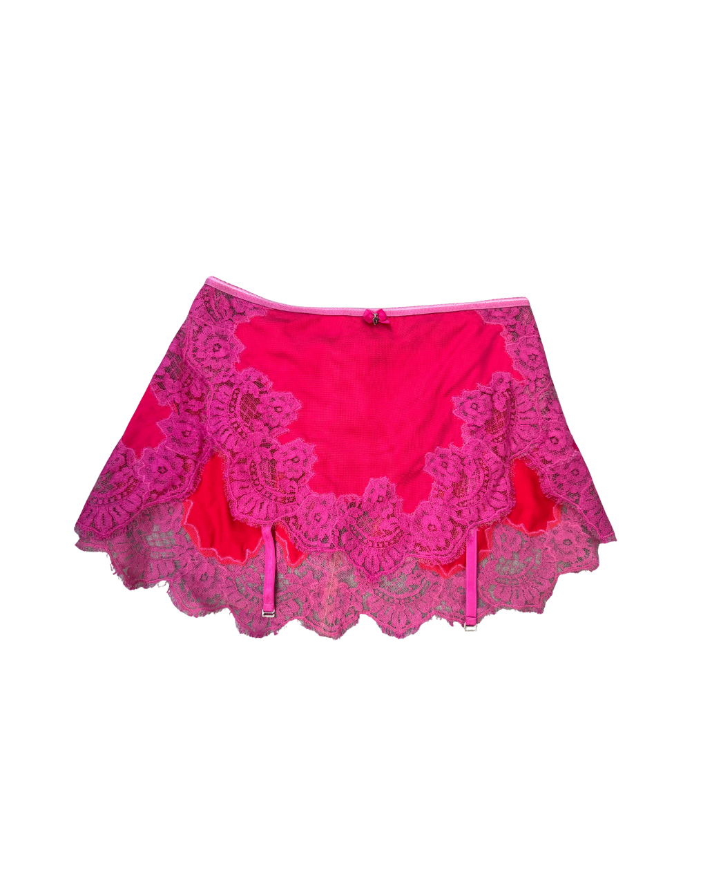 Dsquared² Pink Mini Slip Skirt