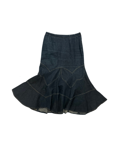Keita Maruyama Denim Mermaid Skirt