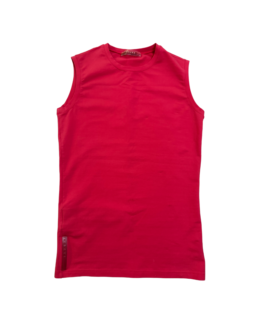 Prada Sport Red Tank Top