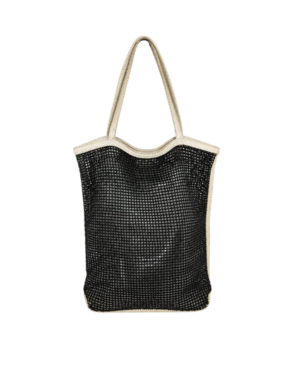 Chanel Black Tennis Ball Tote Bag