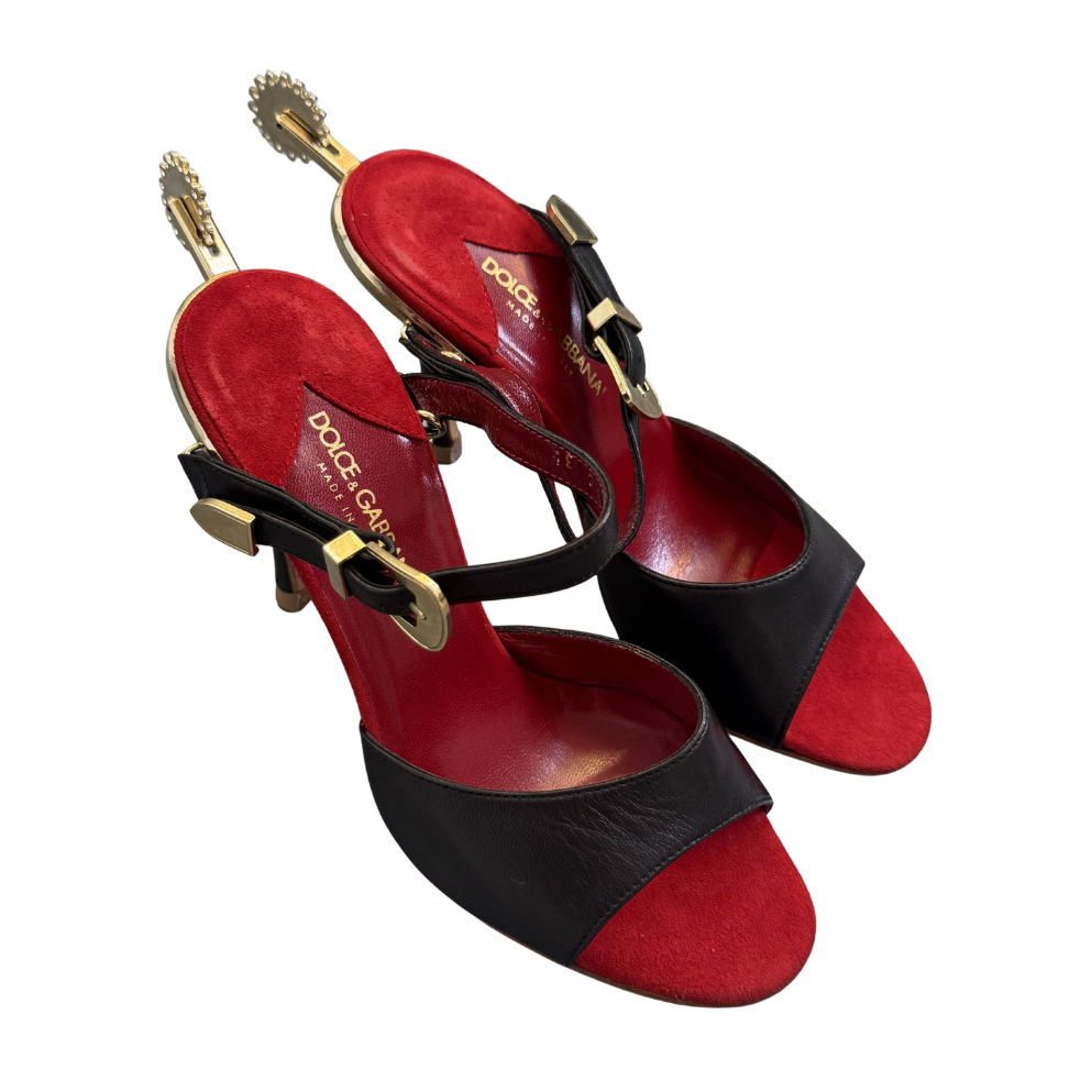 Dolce & Gabbana Spur Heels