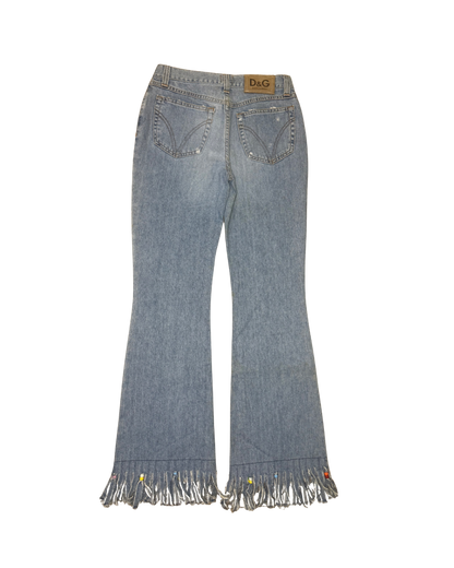 Dolce & Gabbana Beaded Jeans