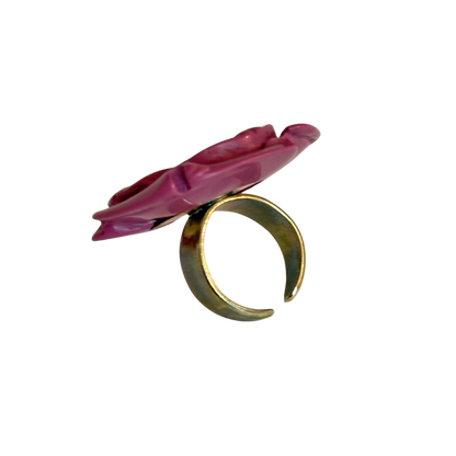 Blugirl by Blumarine Pink Rose Ring