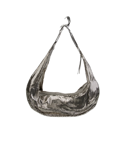 Chloé by Phoebe Philo Chainmail Silver Hobo Bag