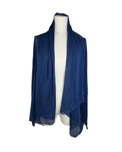 Dolce & Gabbana Blue Sheer Cardigan/Cover Up