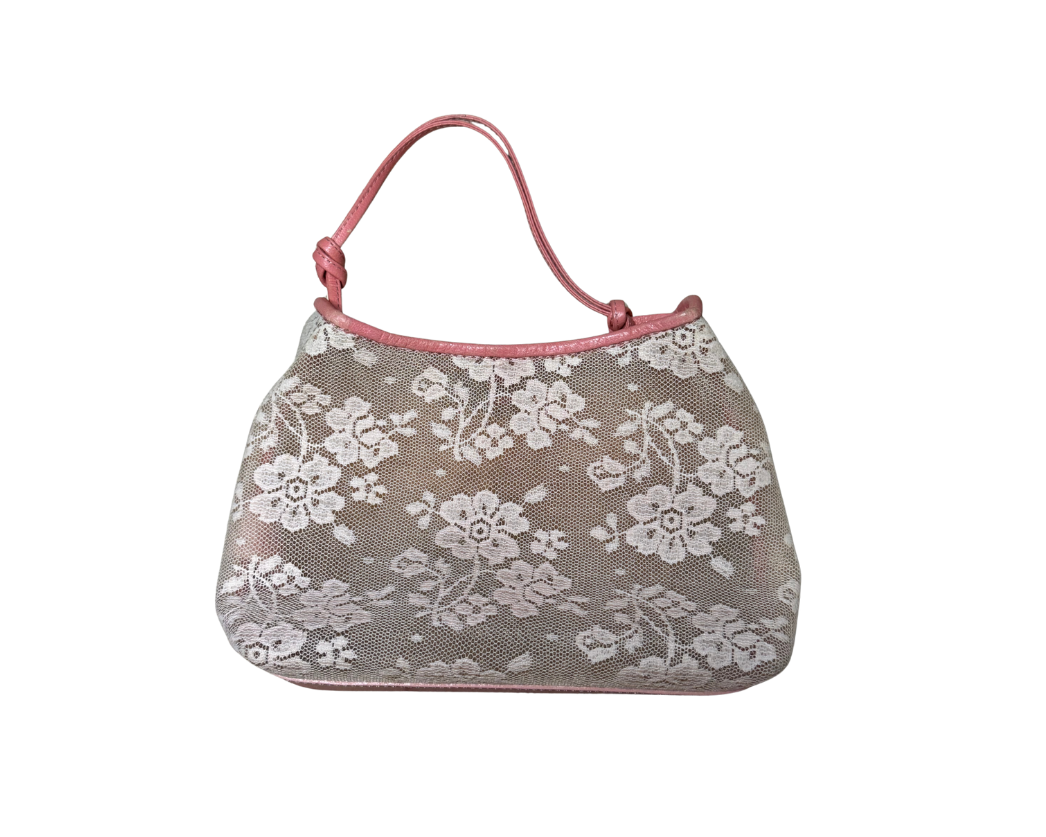 Moschino Lace Bow Mini Bag