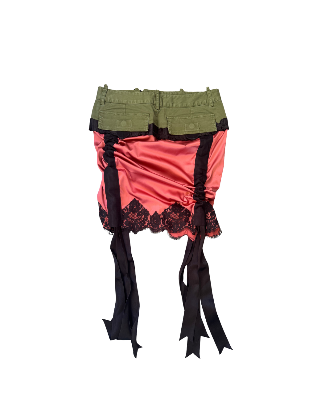Dsquared² Silk Docking Skirt