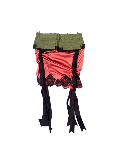 Dsquared² Silk Docking Skirt