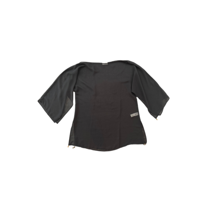 Dolce & Gabbana Sheer Black Cover Up
