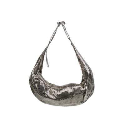 Chloé by Phoebe Philo Chainmail Silver Hobo Bag