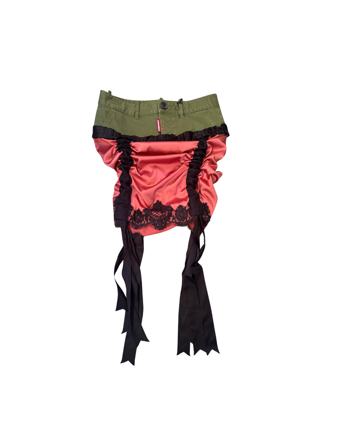Dsquared² Silk Docking Skirt