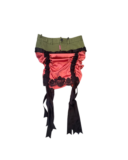 Dsquared² Silk Docking Skirt