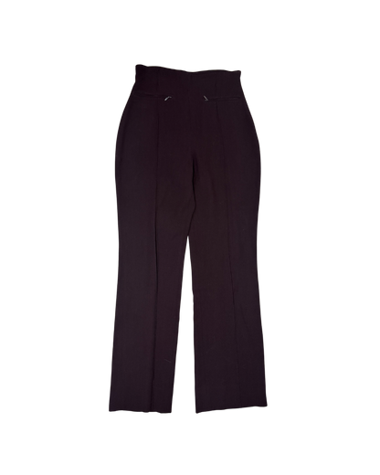 Gucci Brown Wool Trousers