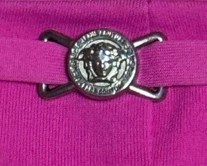 Versace Jeans Couture Pink Jersey Pants
