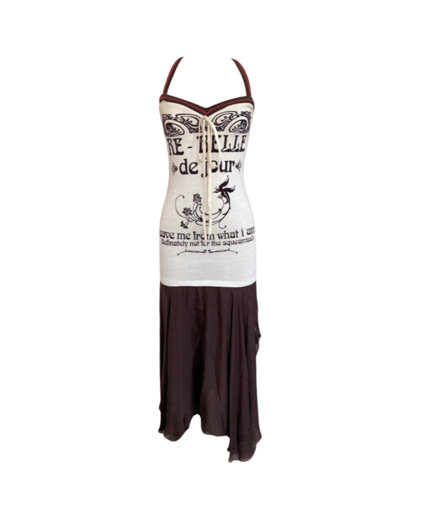 Dolce & Gabbana Spring “Re-Belle” Halter Dress
