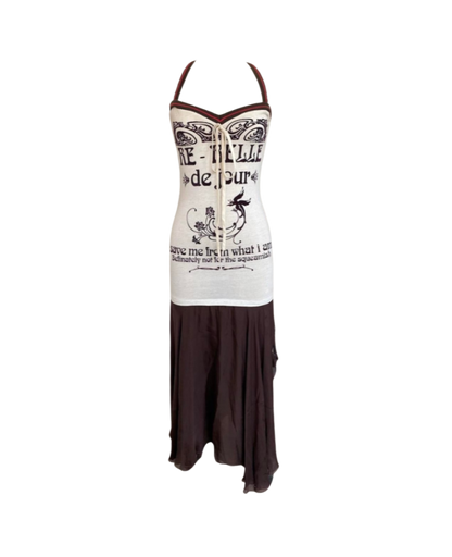 Dolce & Gabbana Spring “Re-Belle” Halter Dress