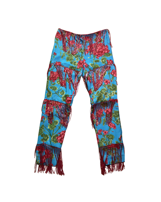 Dolce & Gabbana Beaded Fringe Pants
