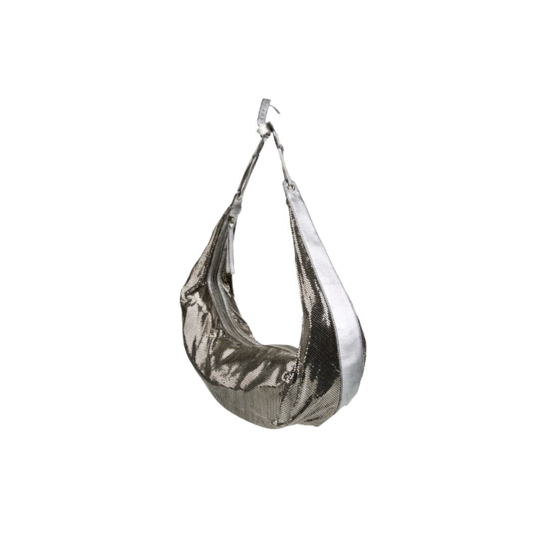 Chloé by Phoebe Philo Chainmail Silver Hobo Bag