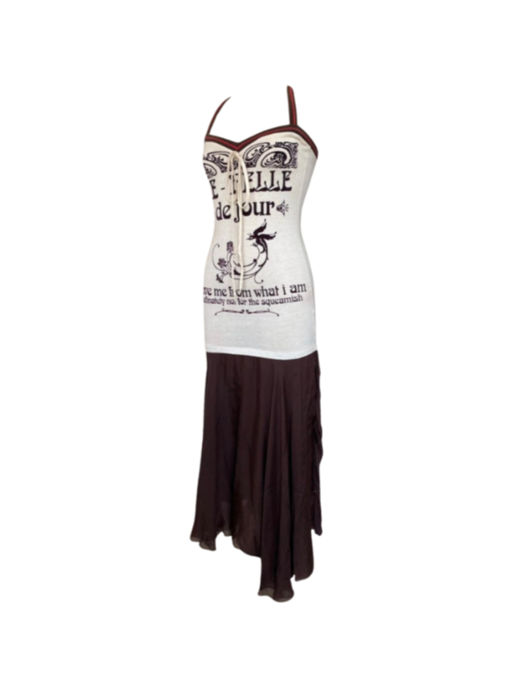 Dolce & Gabbana Spring “Re-Belle” Halter Dress