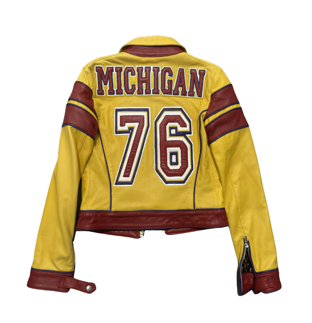 Dolce & Gabbana "Michigan” “76” Leather Jacket