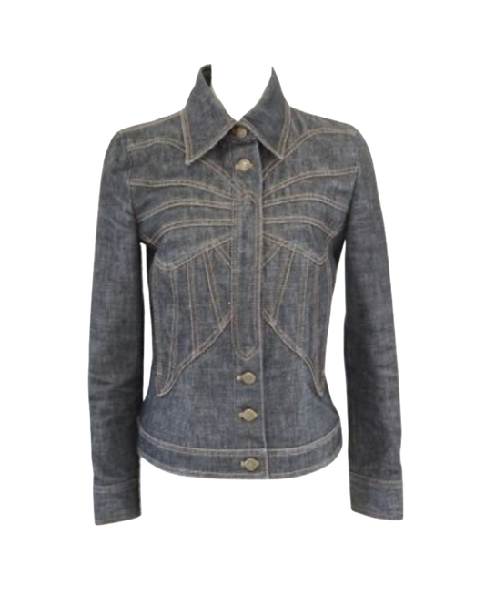 Dolce & Gabbana Butterfly Denim Jacket