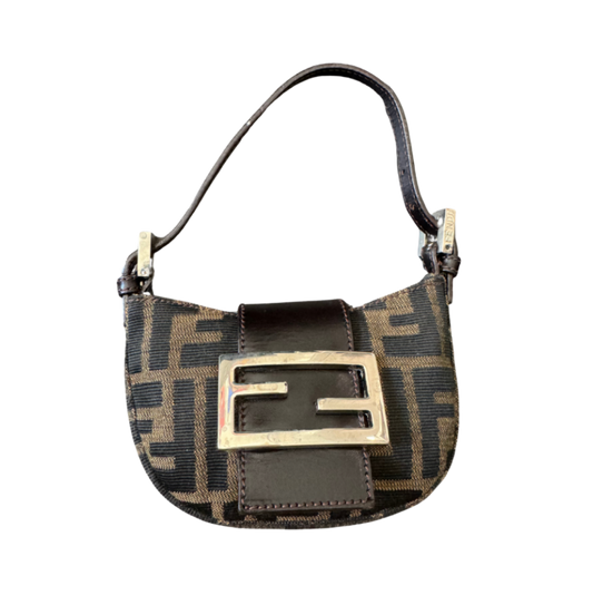 Fendi by Karl Lagerfeld Logo Croissant Mini Bag
