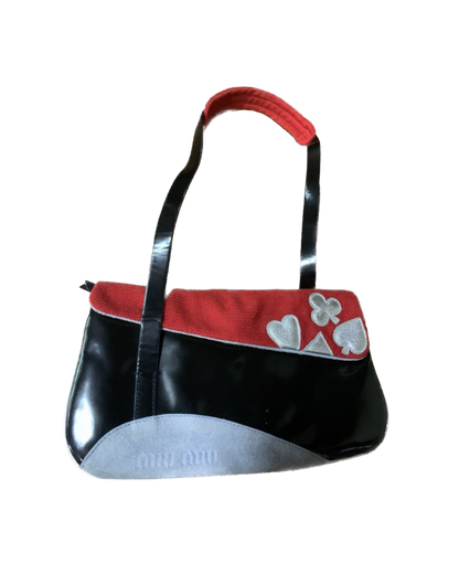 Miu Miu Playing Card Style Shoulder Bag