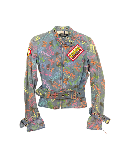 Versace ‘Chaos Couture’ Denim Jacket