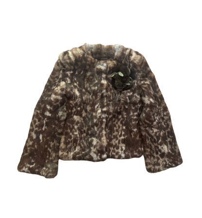 Dolce & Gabbana Leopard Fur Coat