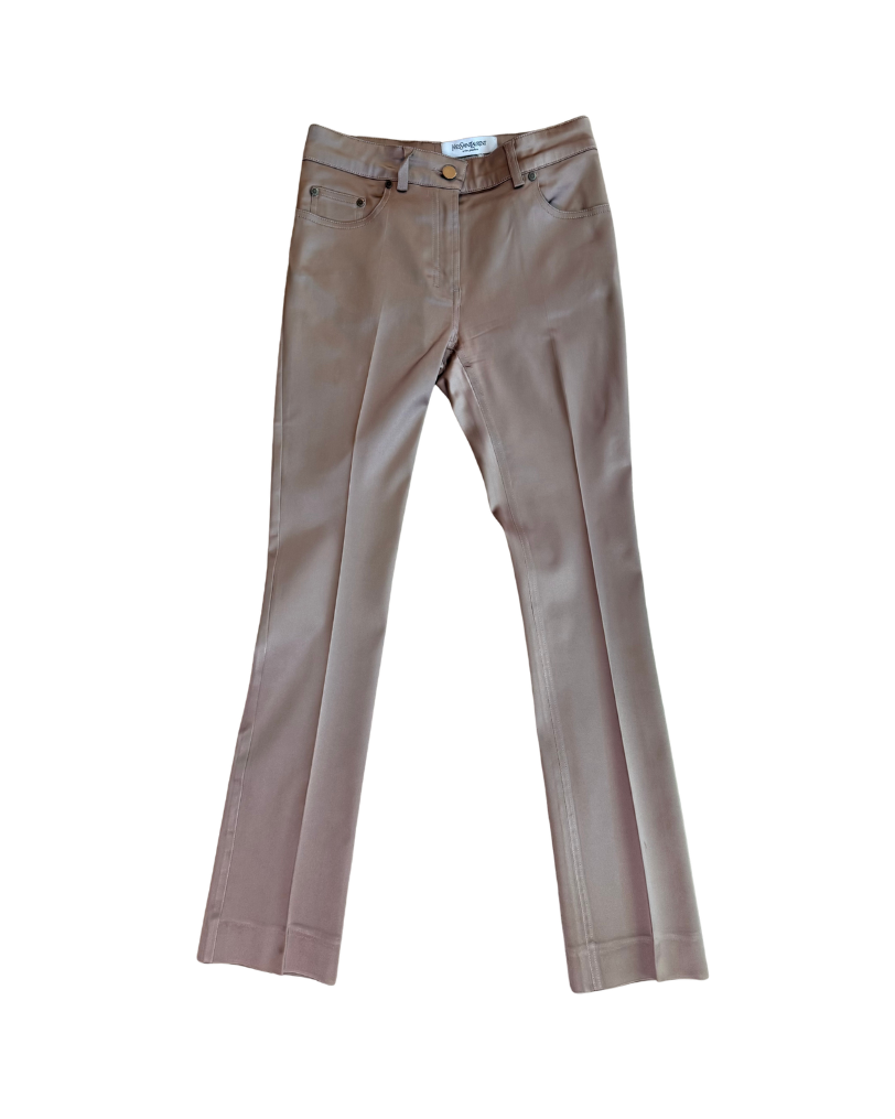 Yves Saint Laurent Satin Pants